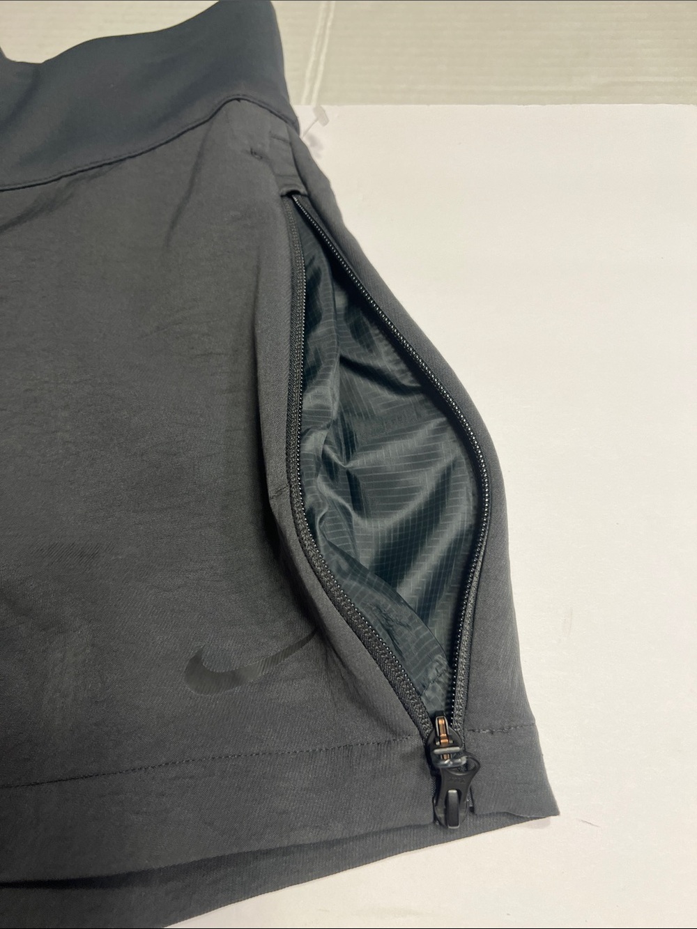 Nike Black High-Rise Athletic Shorts - Picture 2 of 8